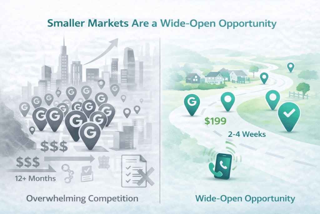 why smaller markets work